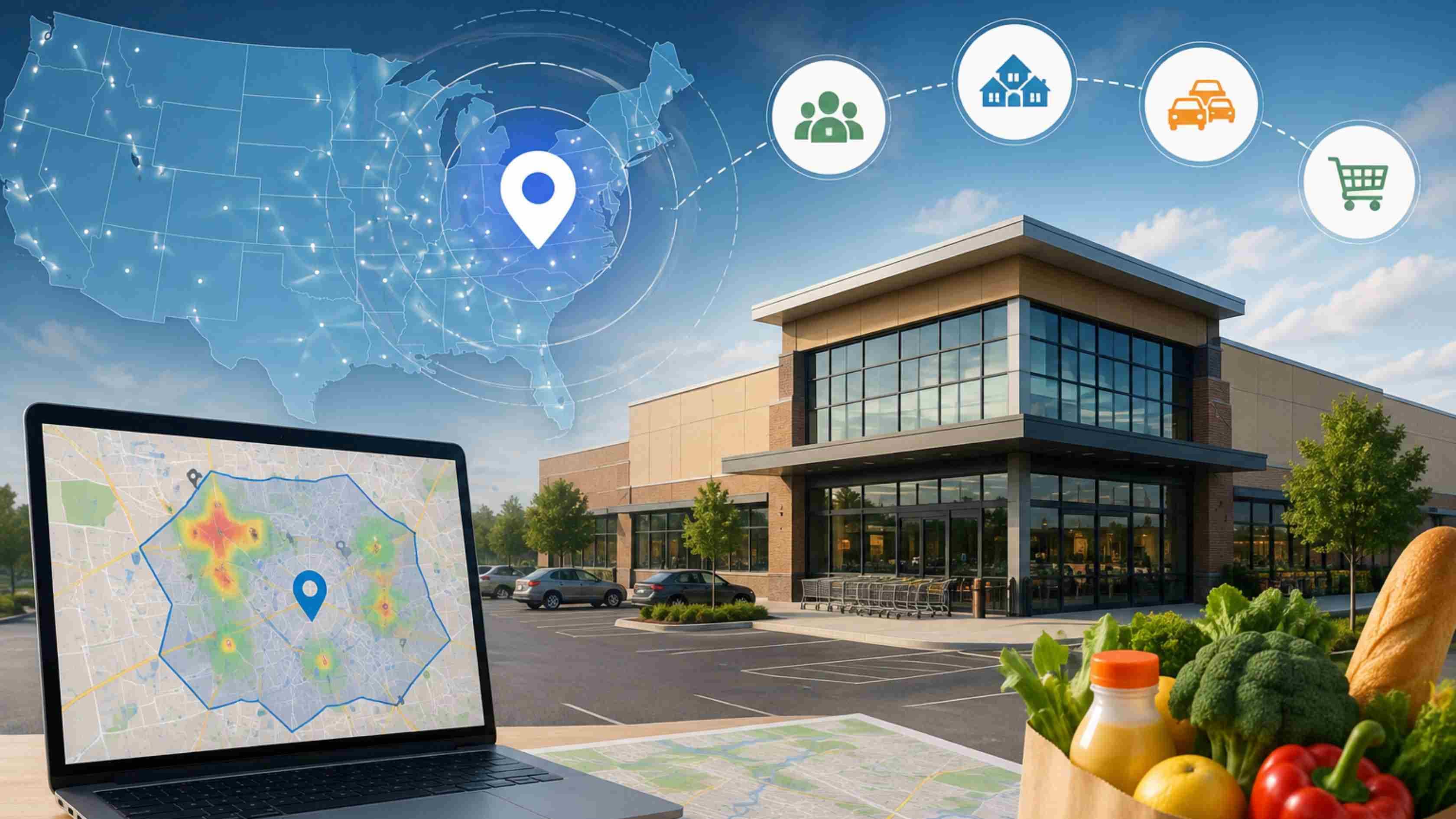 Grocery Store Site Selection: How to Find the Best Location in the U.S.